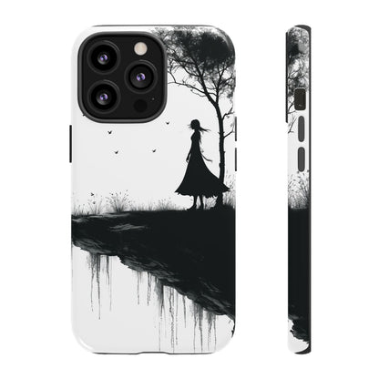 Cliffside Silhouette iPhone 13 Pro Case - Tough