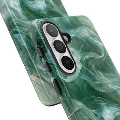 Translucent Aqua Flow · Tough Phone Case for Samsung · Teal