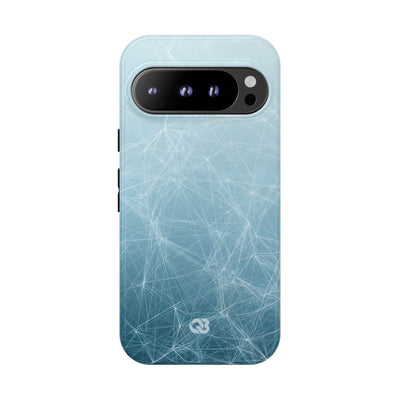 Teal Tough Phone Case for Google Pixel - Arctic Digital Nexus