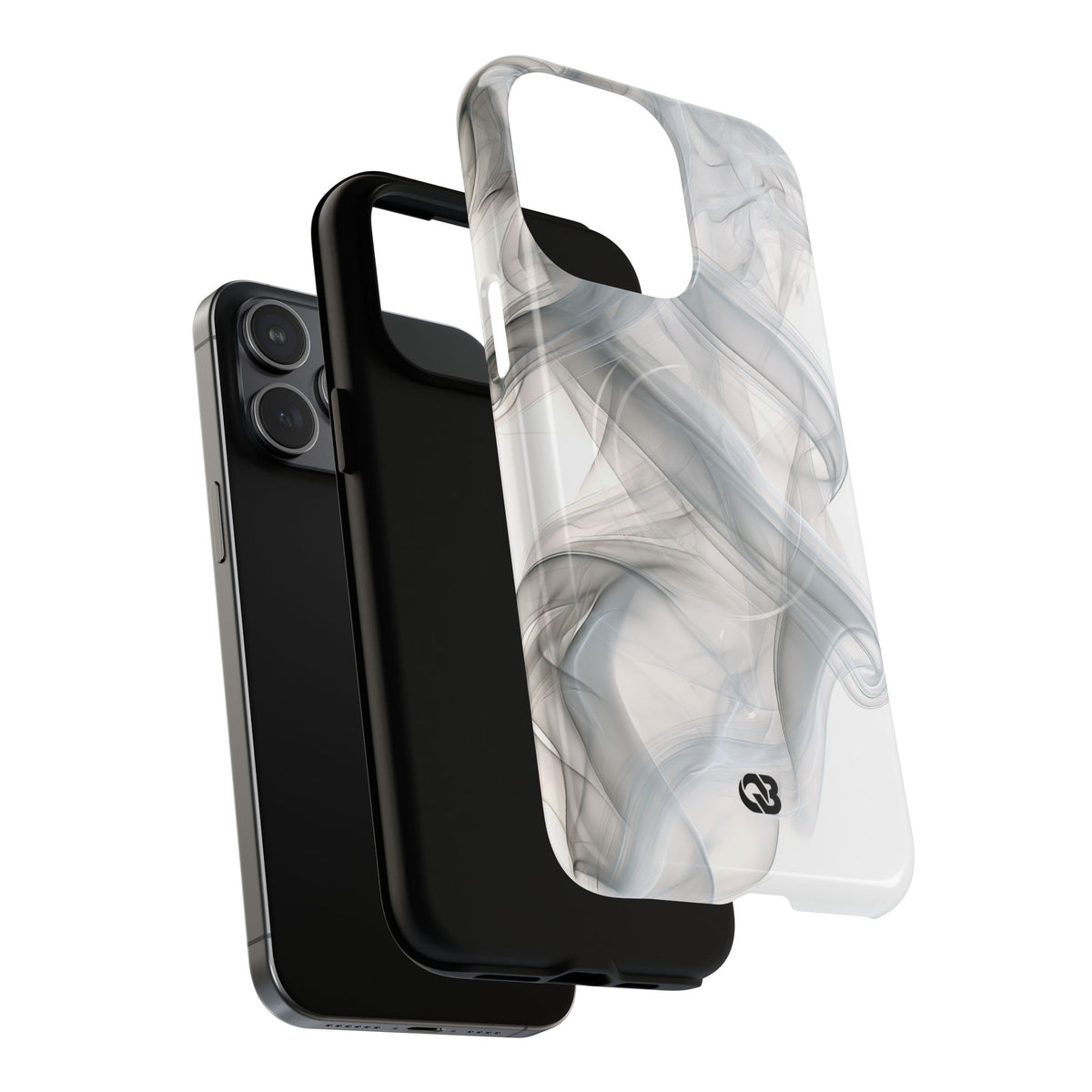 Vapor Noir · Tough 2.0 Magnetic Phone Case for iPhone · White