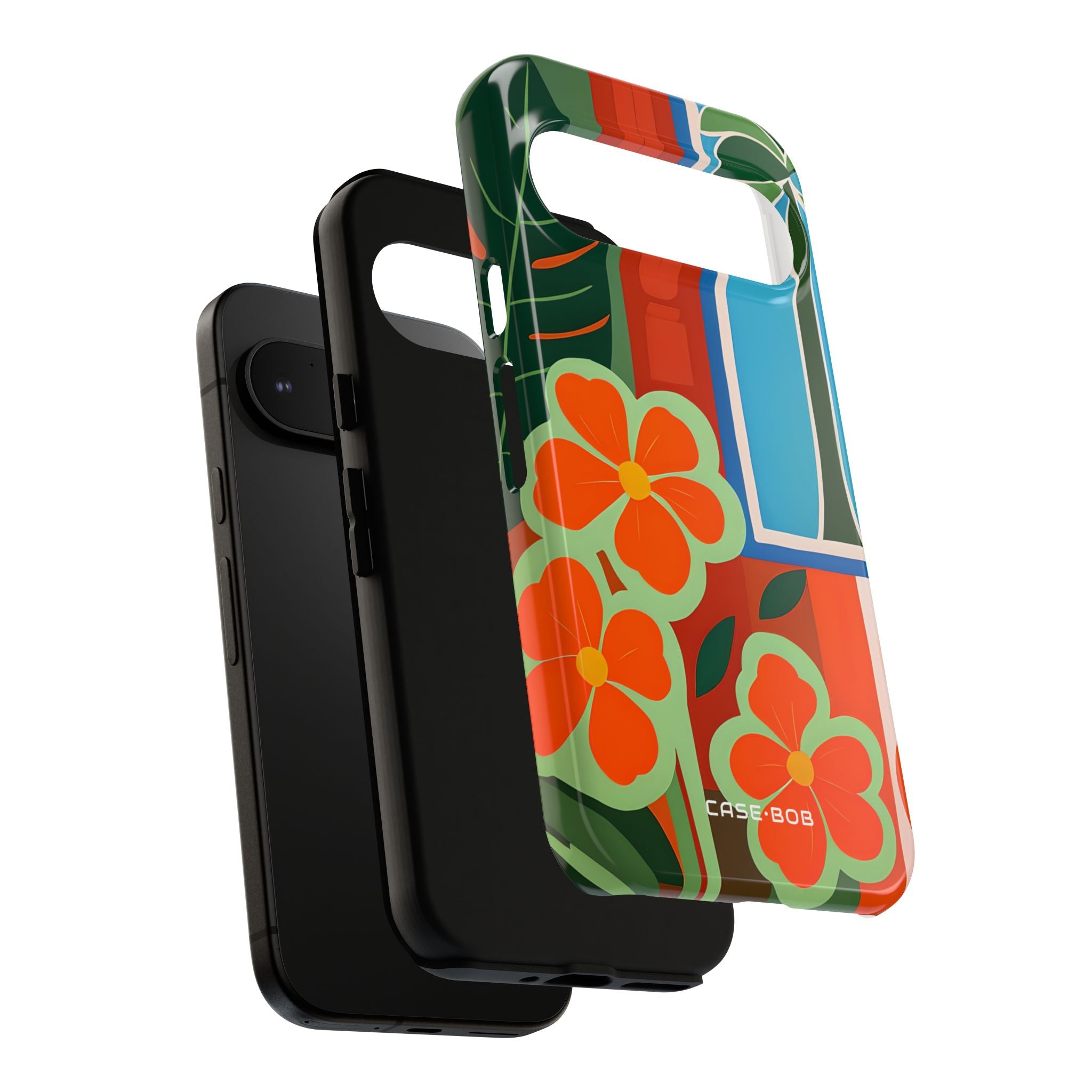 Orange Blossom Burst Google Pixel 9 Case - Tough