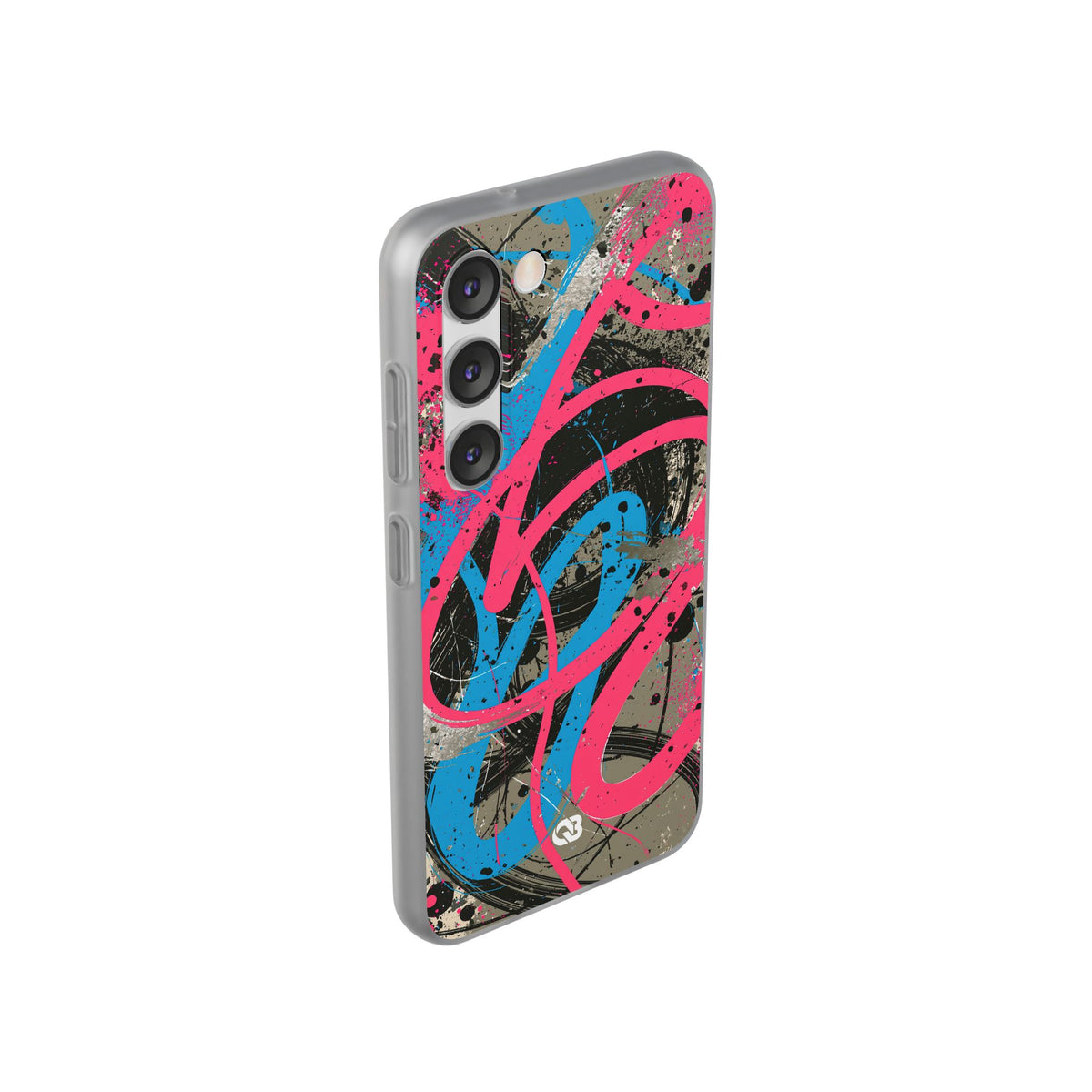 Cyber Splatter Flow · Lite Phone Case for Samsung · Pink
