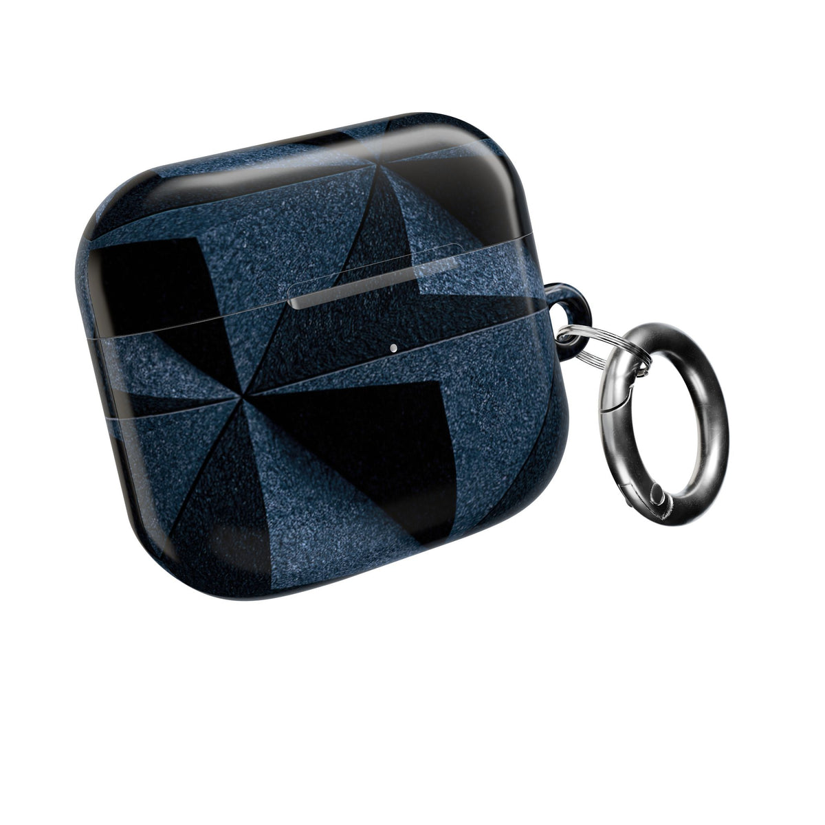 Faceted Slate · Hard Case for AirPods & AirPods Pro · Blue