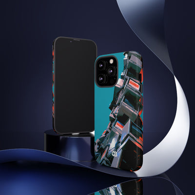 System Error Spire · Tough Phone Case for iPhone · Teal