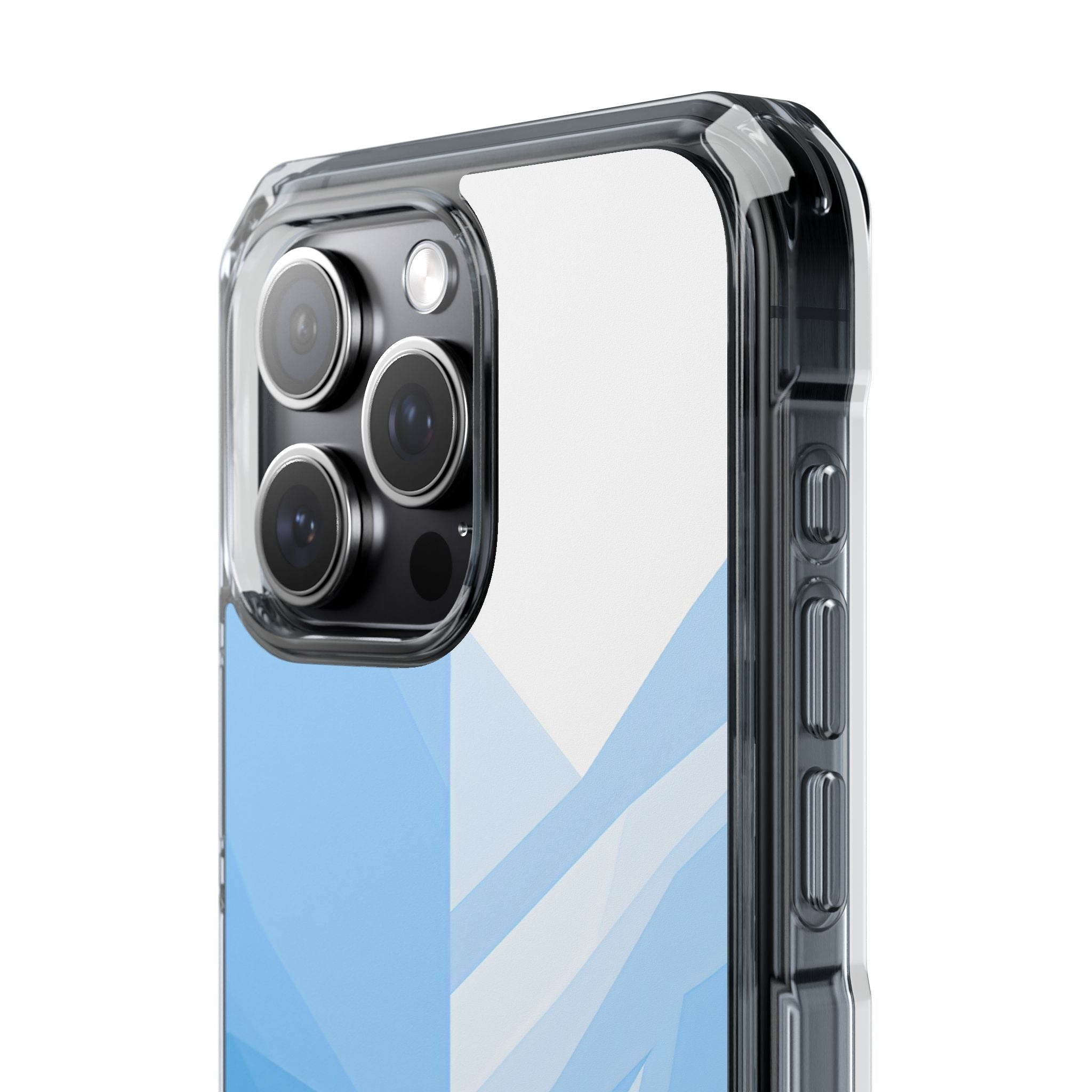 Blue Impact MagSafe Phone Case for iPhone - Arctic Glacial Ridge