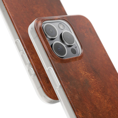 Orange Lite Phone Case for iPhone - Oxidized Iron Crust