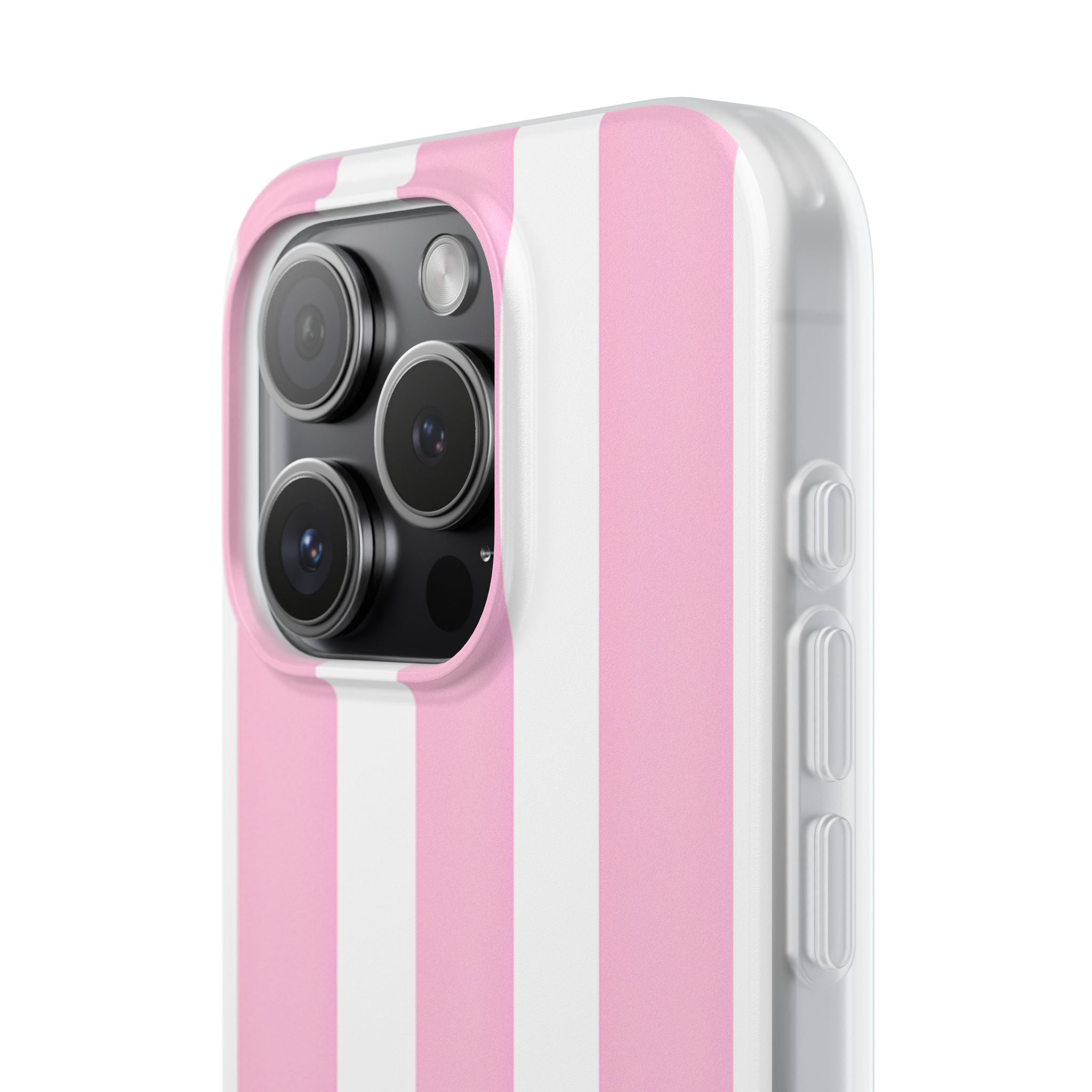 Soft Pink Stripe · Soft Phone Case for iPhone