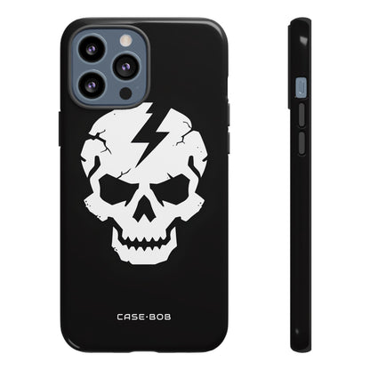 Lightning Skull iPhone 13 Pro Max Case - Tough