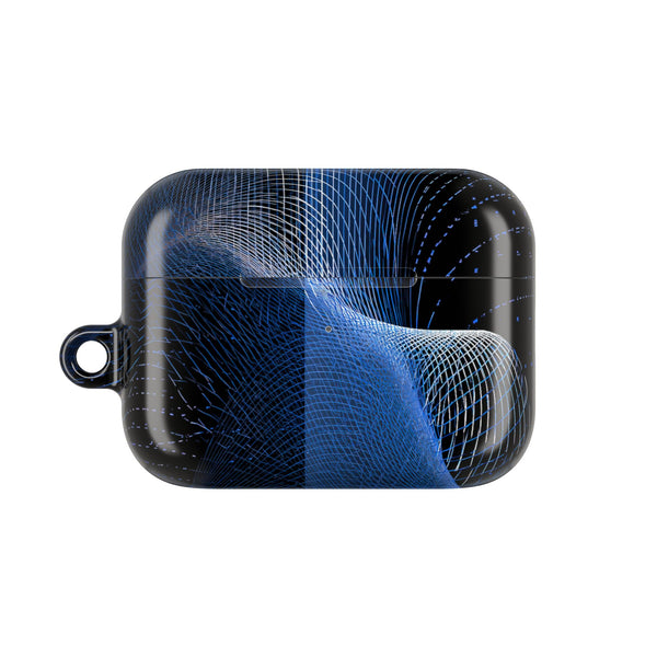 Orbital Resonance · Hard Case for AirPods & AirPods Pro · Blue