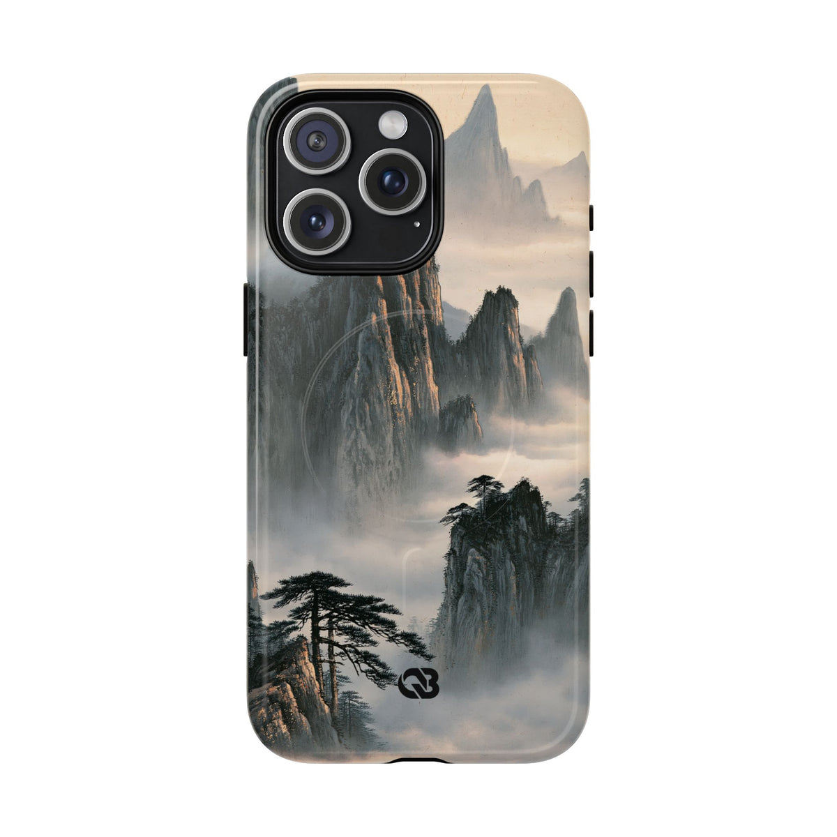 Sacred Mountain Mist · Tough 2.0 Magnetic Phone Case for iPhone · Beige