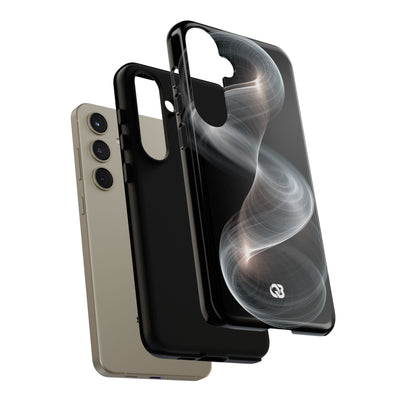Luminous Vortex · Tough Phone Case for Samsung · Black