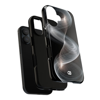 Luminous Vortex · Tough Phone Case for iPhone · Black