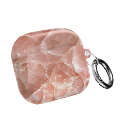 Rose Quartz Facet · Hard Case for AirPods & AirPods Pro · Pink