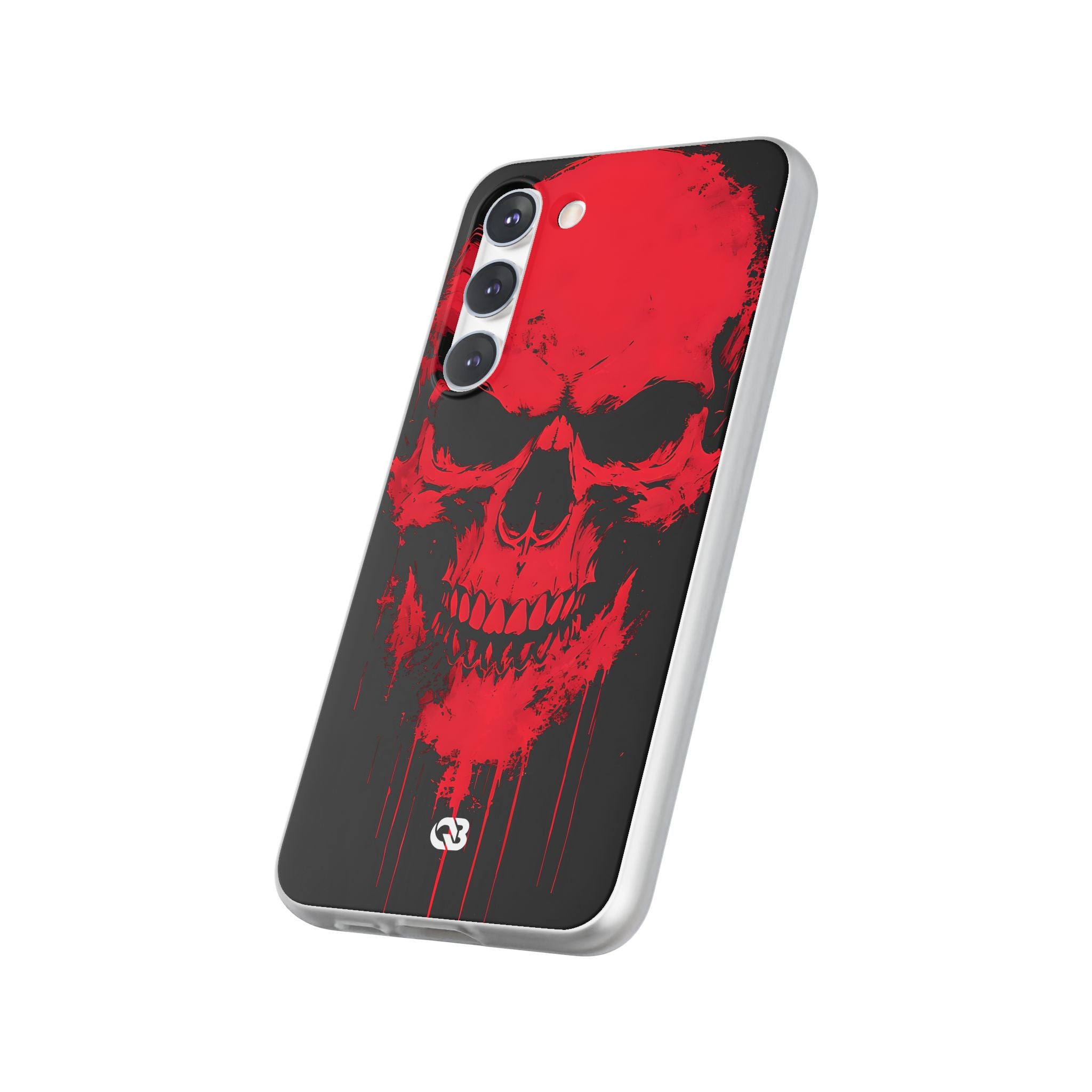 Crimson Street Skull · Soft Handyhülle für Samsung