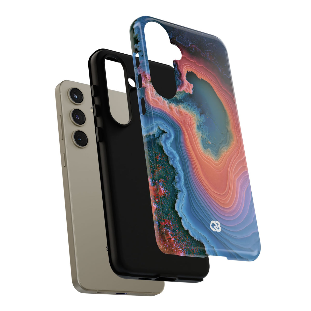 Luminous Resonance · Tough Phone Case for Samsung · Blue