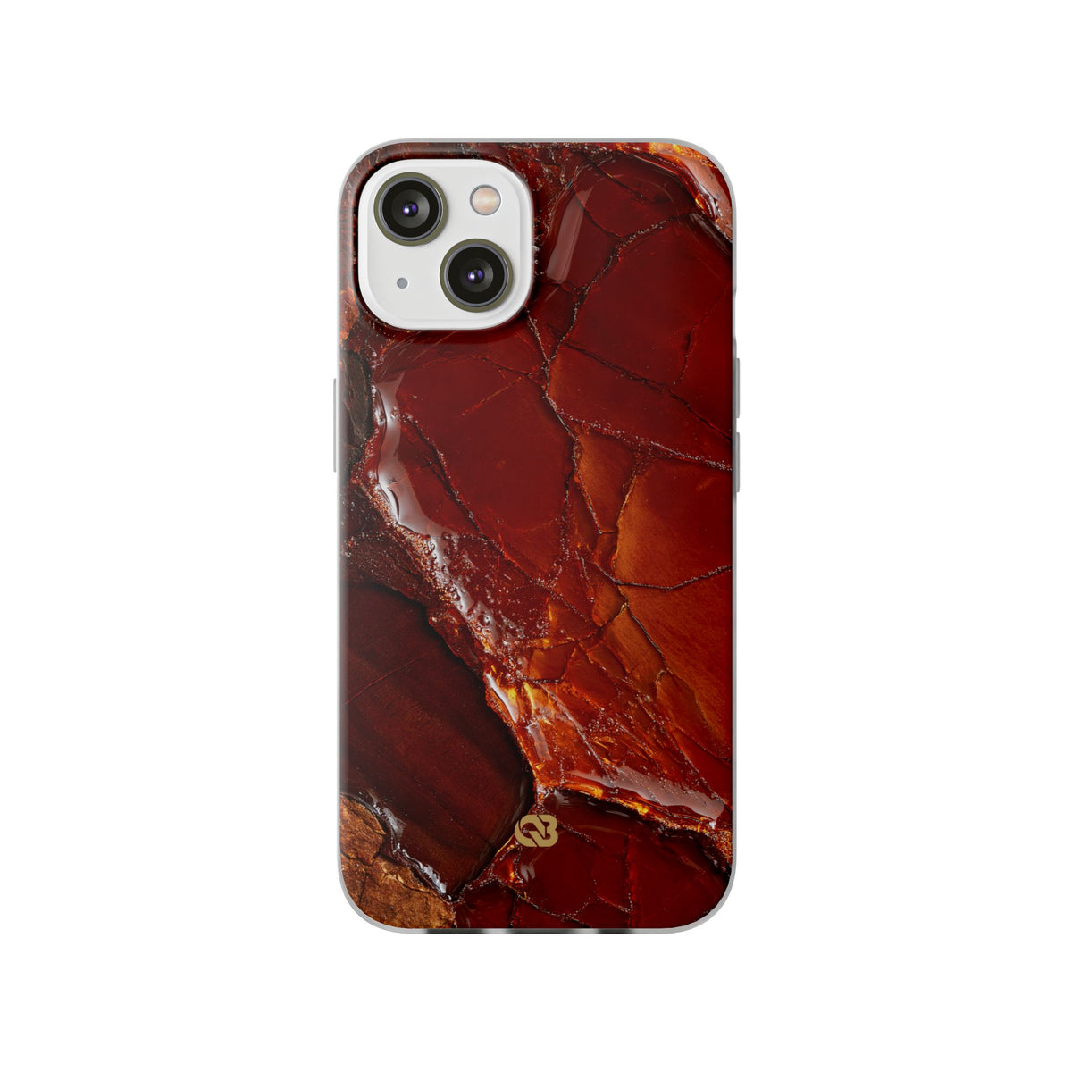 Amber Embrace · Lite Phone Case for iPhone ·  Brown