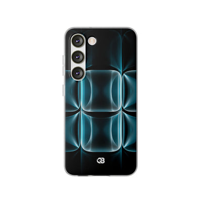 Cyan Core Matrix · Lite Phone Case for Samsung · Blue