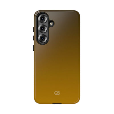 Gold Tough Phone Case for Samsung - Scorched Gold Haze