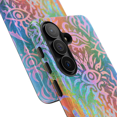 Chromatic Mystic Sigil · Tough Phone Case for Samsung · Blue