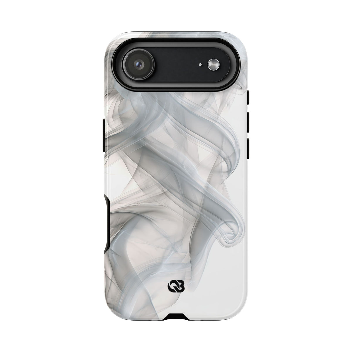 Vapor Noir · Tough Phone Case for iPhone · White