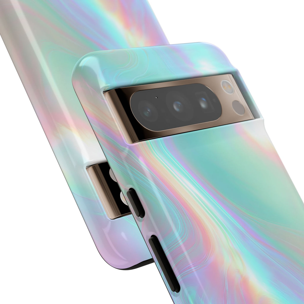 Prismatic Liquid Light · Tough Phone Case for Pixel ·  Teal