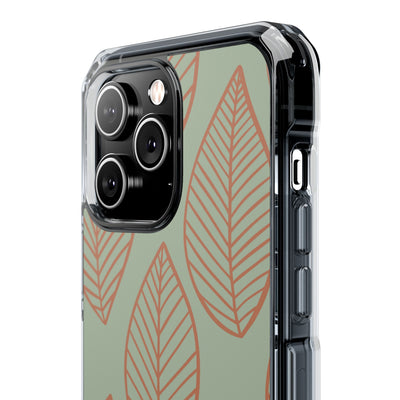 Sage Earth Leaves · Impact Telefoncover for iPhone · Magsafe