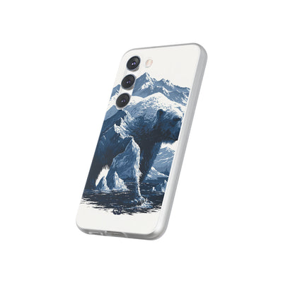 Fjord Summit Bear · Lite Phone Case for Samsung · Blue