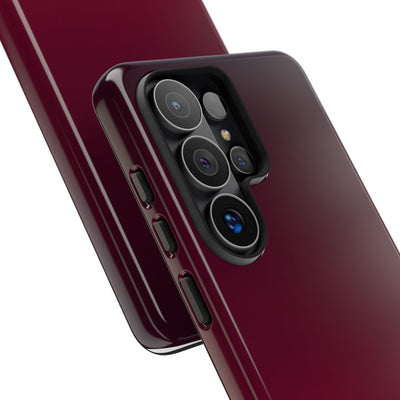 Bordeaux Spectrum · Tough Phone Case for Samsung · Red