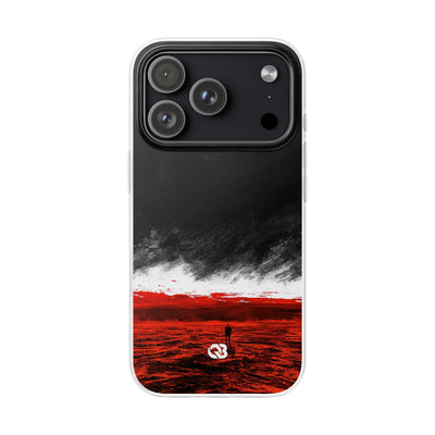 Crimson Void · Lite Phone Case for iPhone ·  Black