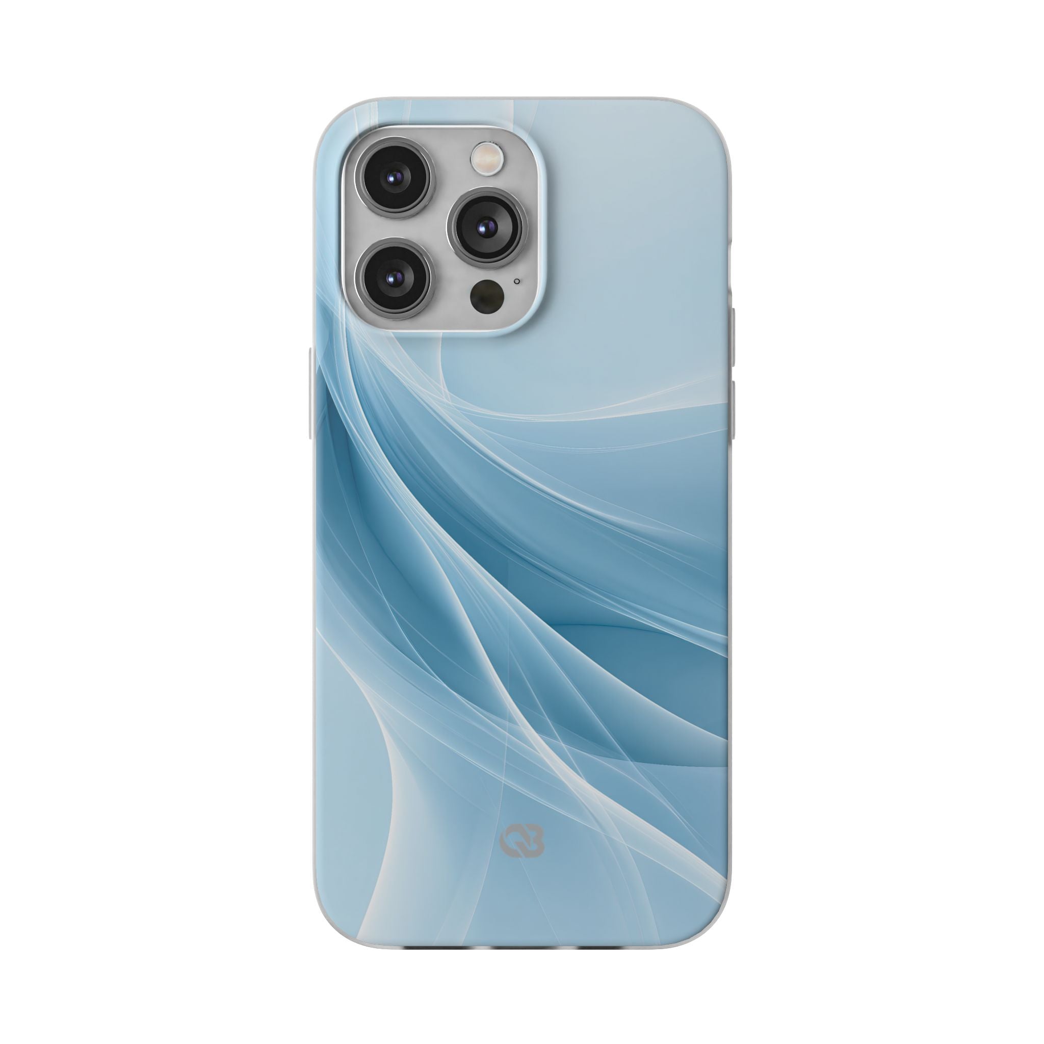 Blue Lite Phone Case for iPhone - Arctic Silk Drift