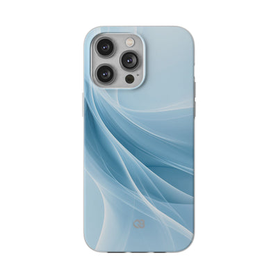 Blue Lite Phone Case for iPhone - Arctic Silk Drift