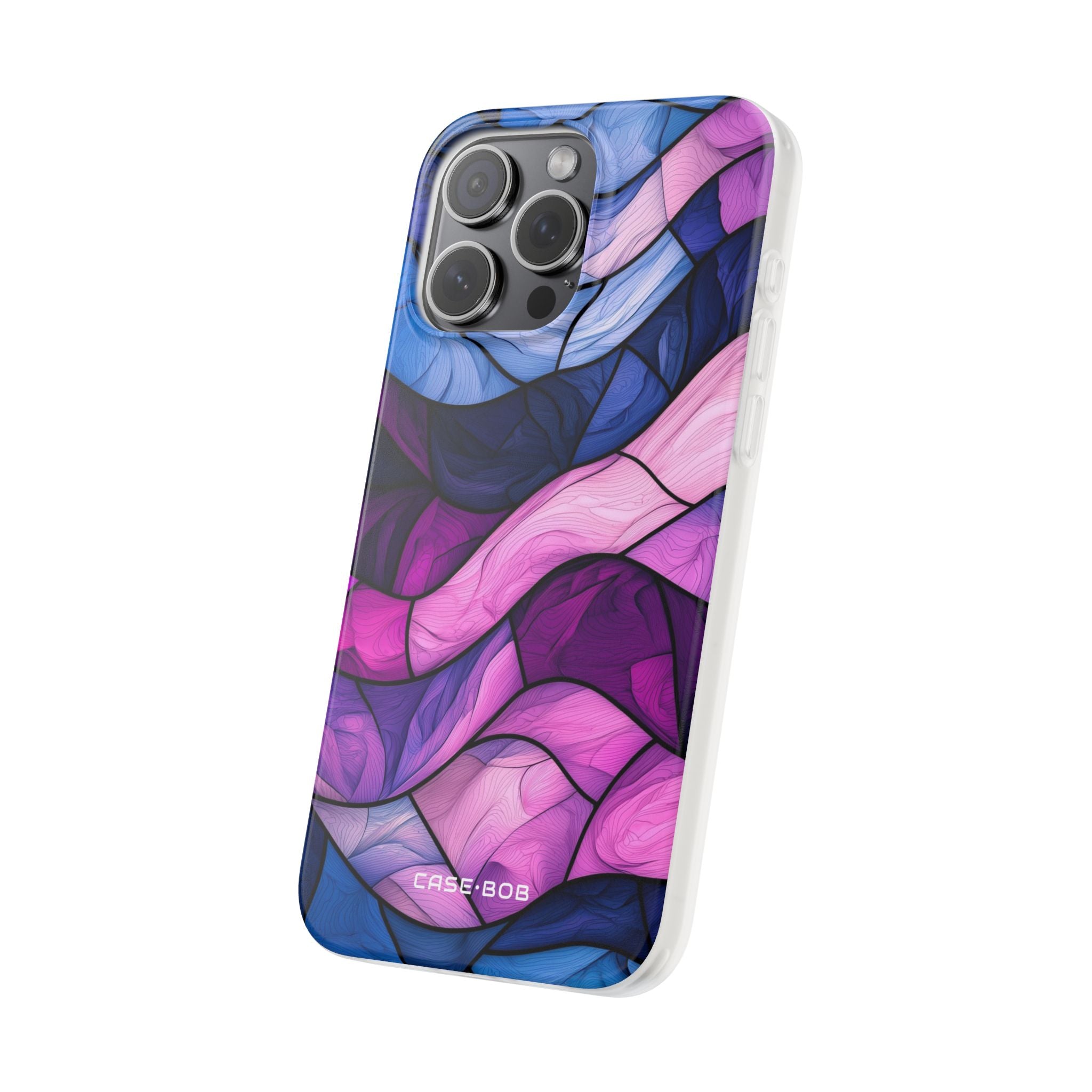 Wavelike Glow iPhone 15 Pro Max Case - Soft
