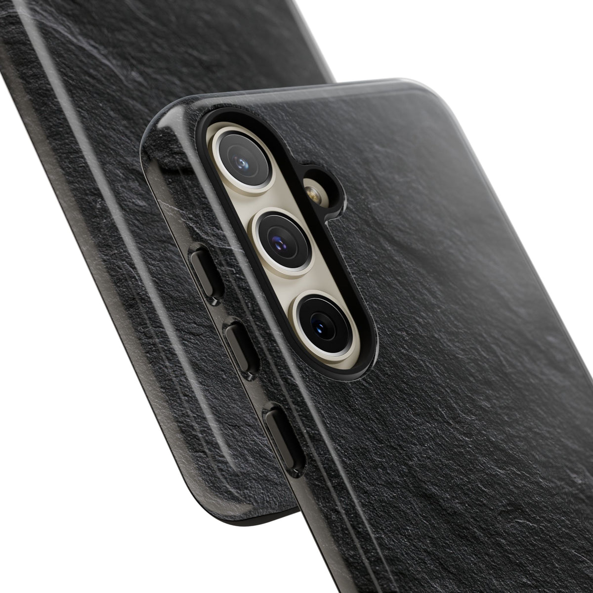 Obsidian Slate · Tough Phone Case for Samsung · Black
