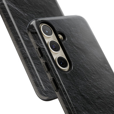 Obsidian Slate · Tough Phone Case for Samsung · Black