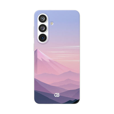 Purple Lite Phone Case for Samsung - Lavender Alpine Dawn