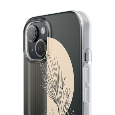 Black Lite Phone Case for iPhone - Obsidian Sand Willow