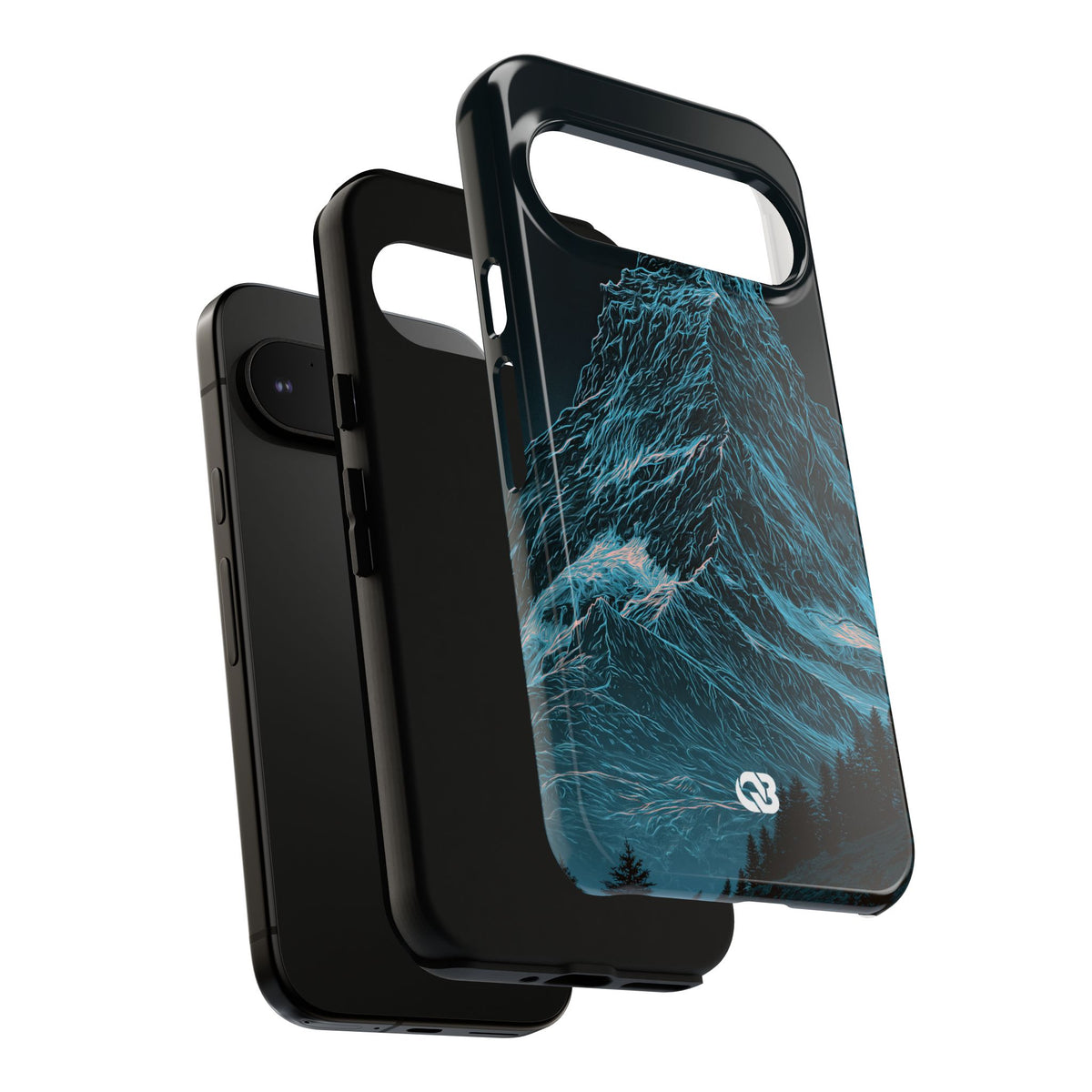 Glacial Alpine Peak · Tough Phone Case for Pixel ·  Blue