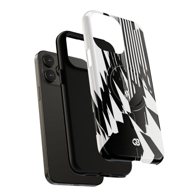 Orbital Spire · Tough 2.0 Magnetic Phone Case for iPhone · Black
