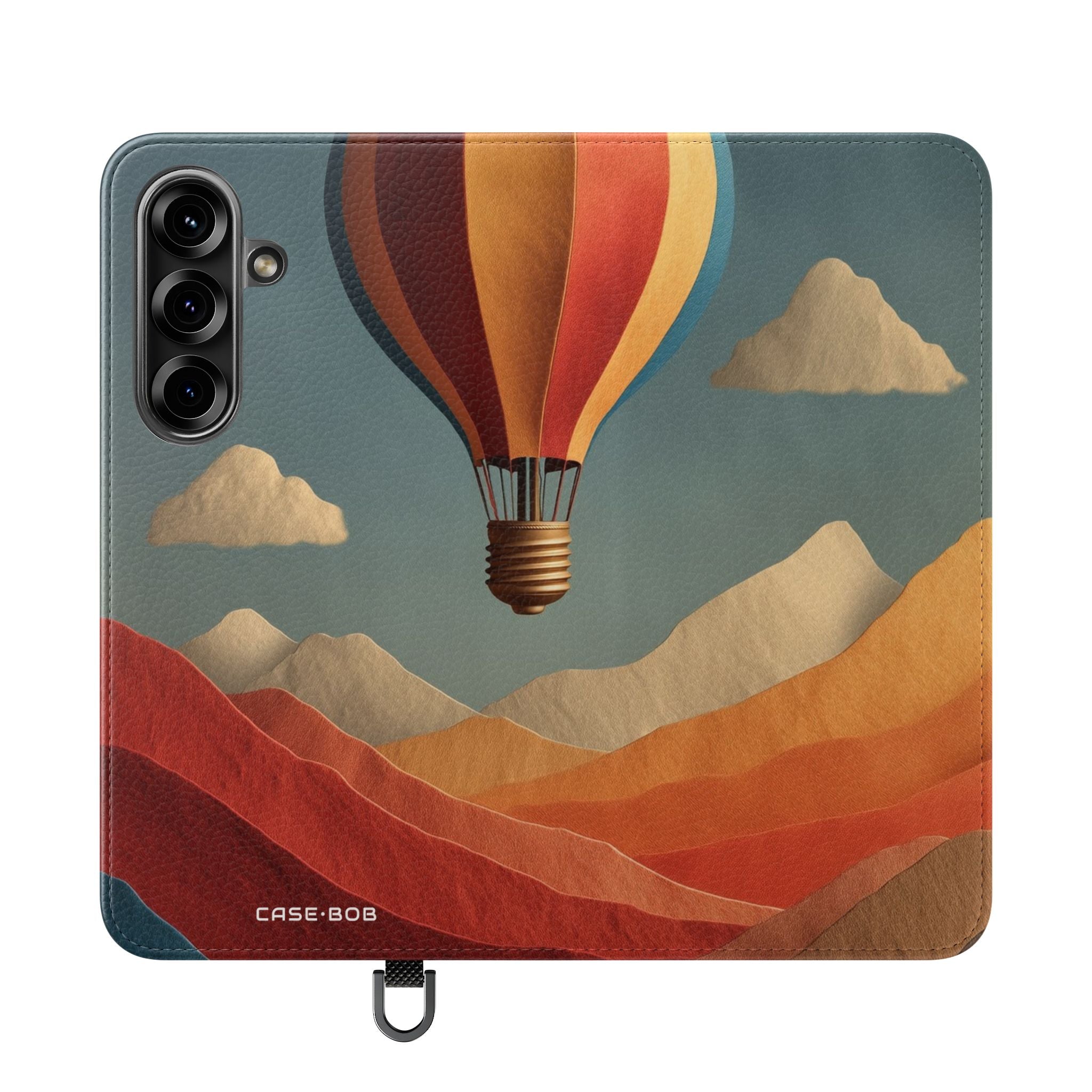 Sunset Balloon - Samsung S25 Case - Lompakko