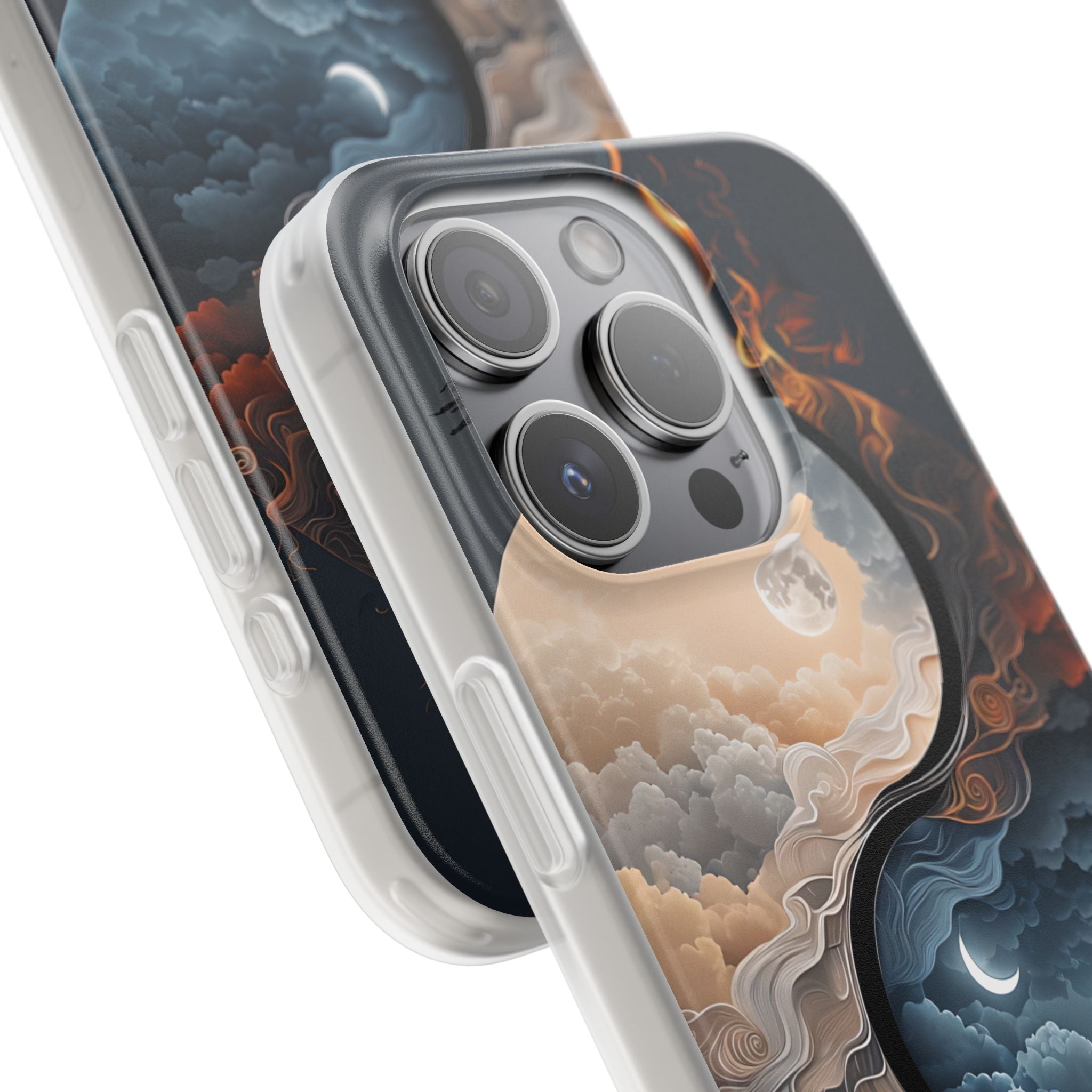 Cloud Ember Balance · Soft Handyhülle für iPhone