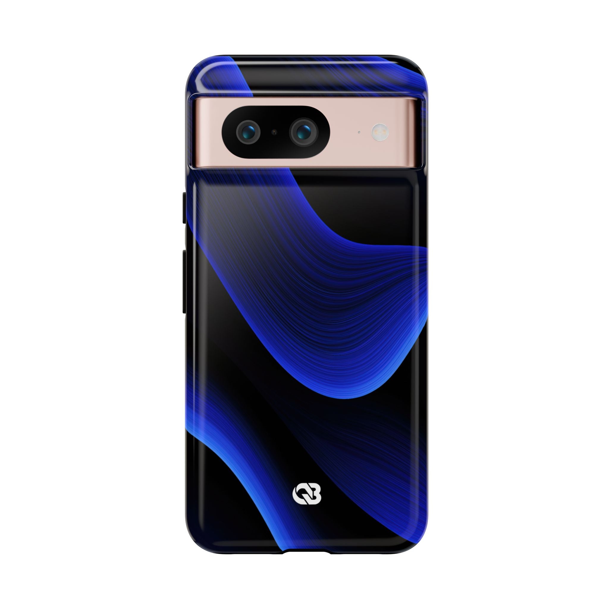Blue Tough Phone Case for Google Pixel - Electric Cobalt Flow