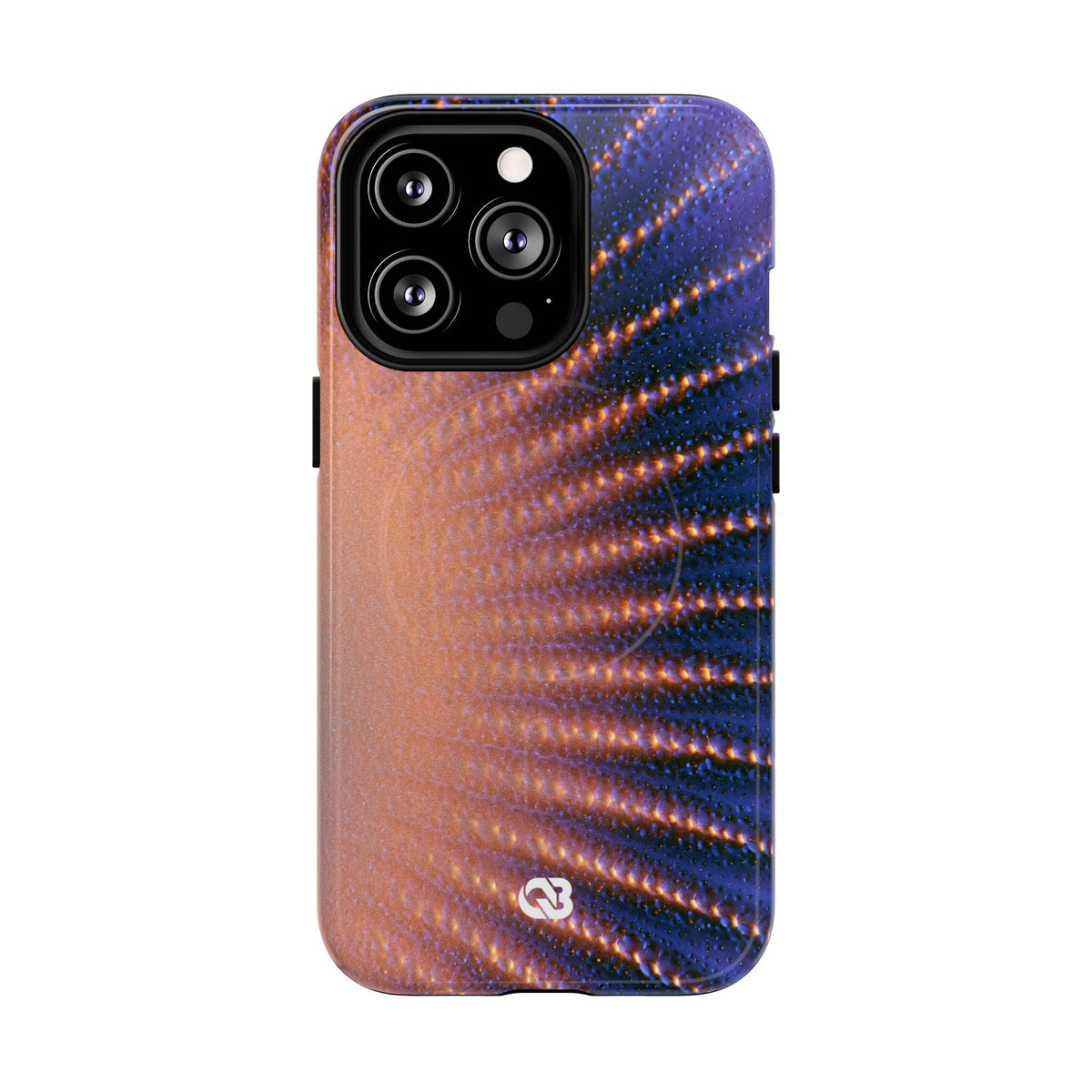 Luminous Aura Burst · Tough 2.0 Magnetic Phone Case for iPhone · Blue