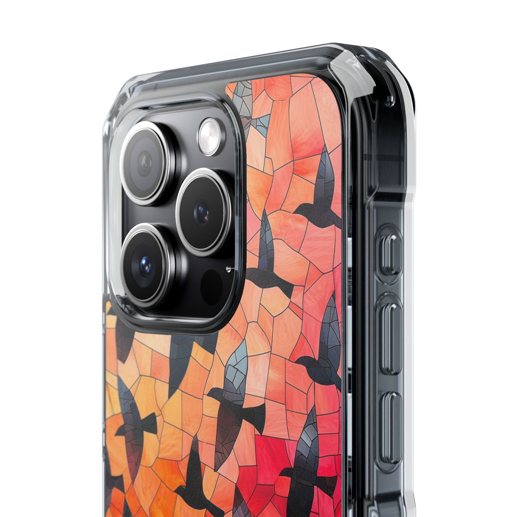 Ember Mosaic Wings · Impact Coque de téléphone pour iPhone · Magsafe