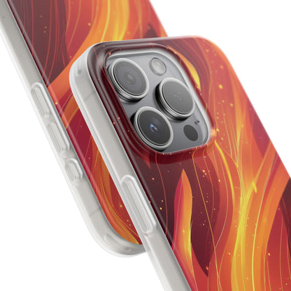 Flaming Flow iPhone 15 Pro hoesje - Soft