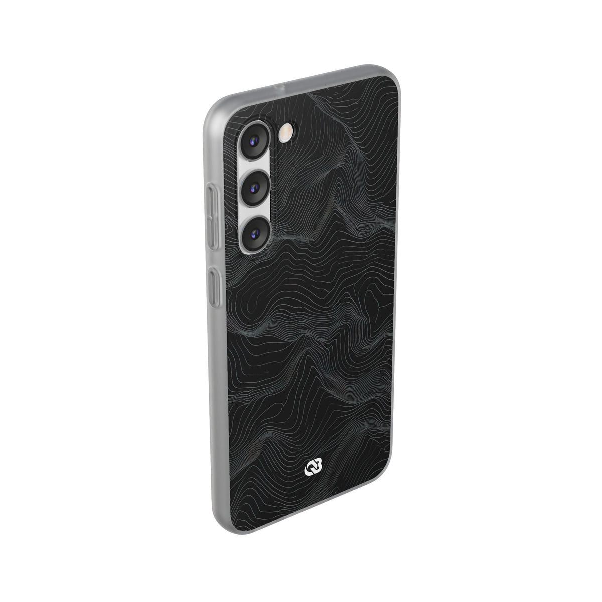 Obsidian Contour Elevation · Lite Phone Case for Samsung · Black