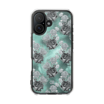 Frost Mint Floral · Impact Magsafe