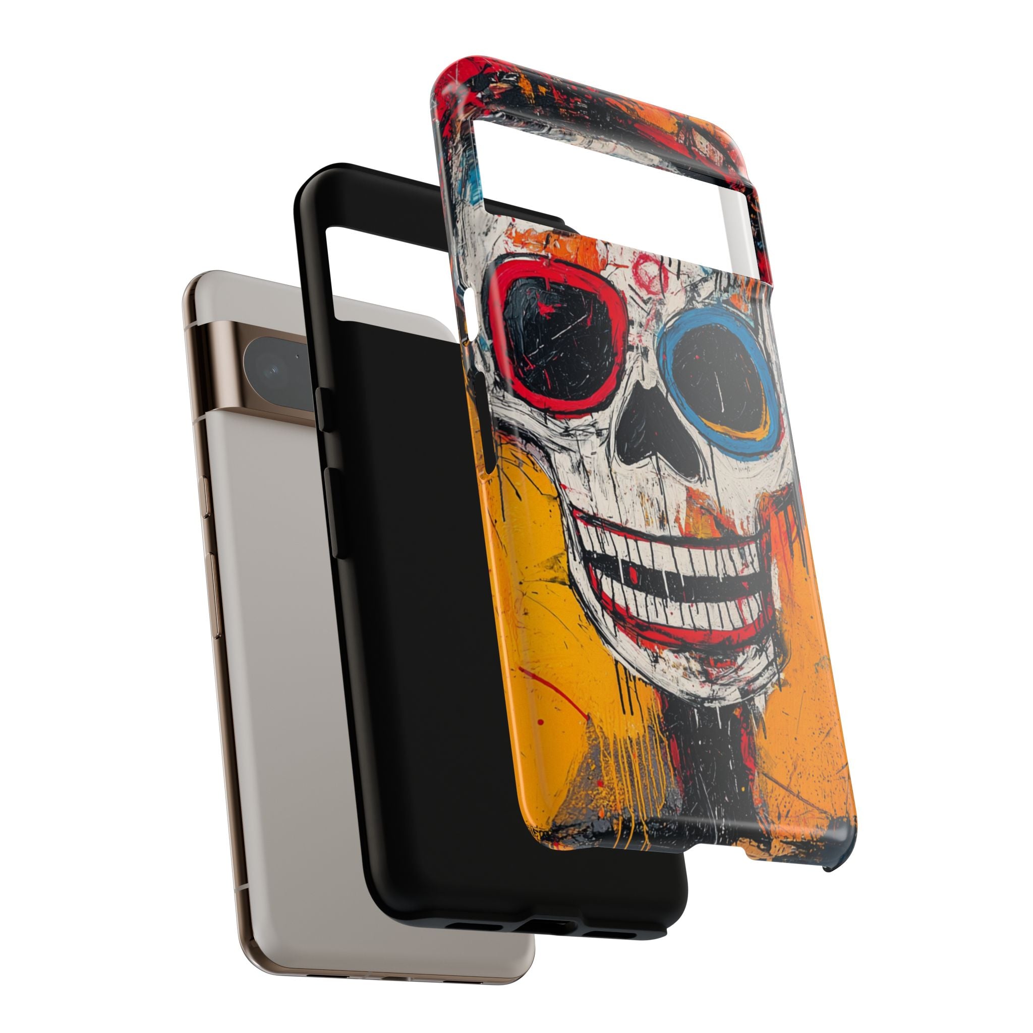 Vivid Graffiti Skull · Tough Phone Case for Google Pixel