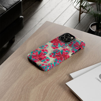 Lucite Jelly Bloom · Tough Phone Case for iPhone · Pink