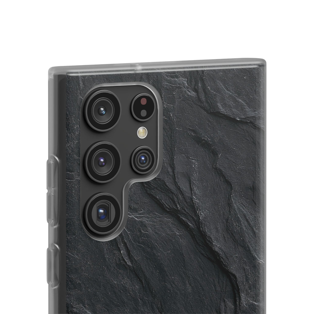 Dark Slate Strata · Lite Phone Case for Samsung · Black