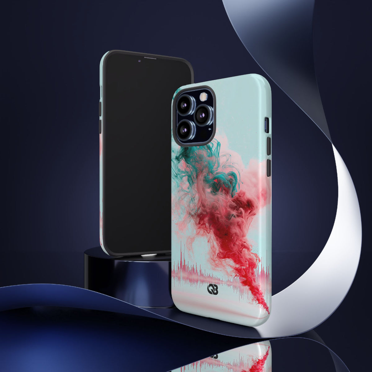 Sonic Bloom · Tough Phone Case for iPhone · Red